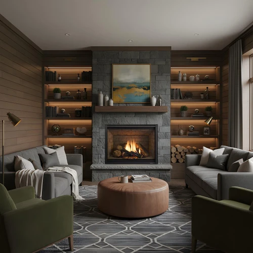 Heat N Glo 8KX 42-Inch Direct Vent Gas Fireplace | HEAT MANAGEMENT - Redirect heat to maintain comfort while safely accommodating TVs and artwork above the fireplace.