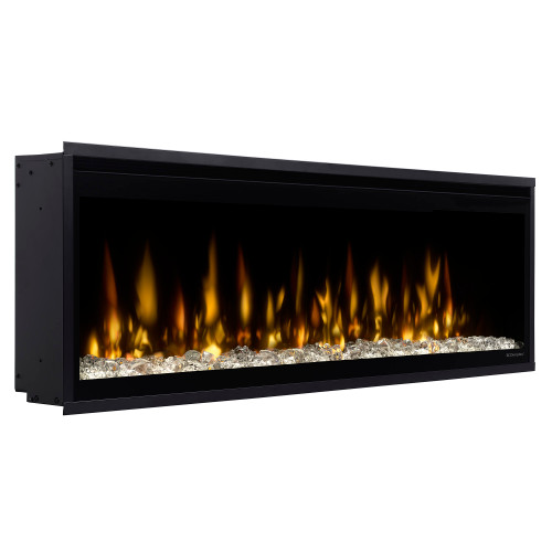 Dimplex Ignite Evolve 50-Inch Electric Fireplace | The Ignite Evolve linear electric fireplace brings contemporary design and customizable ambience to modern interiors and outdoor living spaces. With flexible installation and intuitive controls, it delivers a seamless built-in look and efficient fan‑forced heat for year-round comfort.