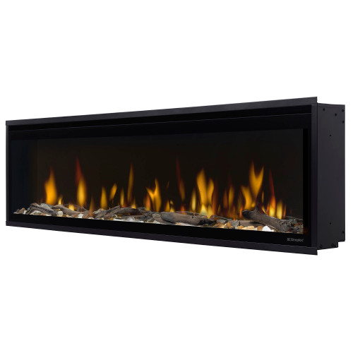 Dimplex Ignite Evolve 60-Inch Electric Fireplace | Provides efficient fan-forced heat with flame-only mode for year-round use.