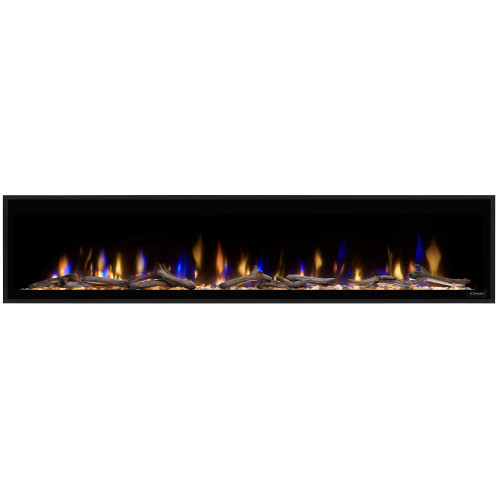 Dimplex Ignite Evolve 74-Inch Electric Fireplace | Suitable for indoor and outdoor use, extending ambience into covered exterior spaces.
