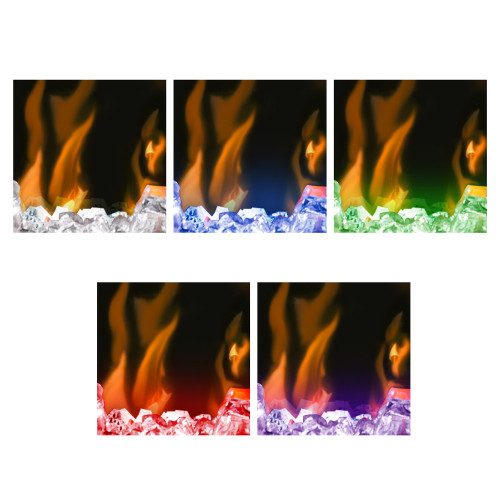 Dimplex Ignite XL 50-Inch Linear Electric Fireplace | The patented Dimplex flame technology, Multi-Fire® Flame Effect, produces vivid, realistic flames that ignite the senses and elevate any space