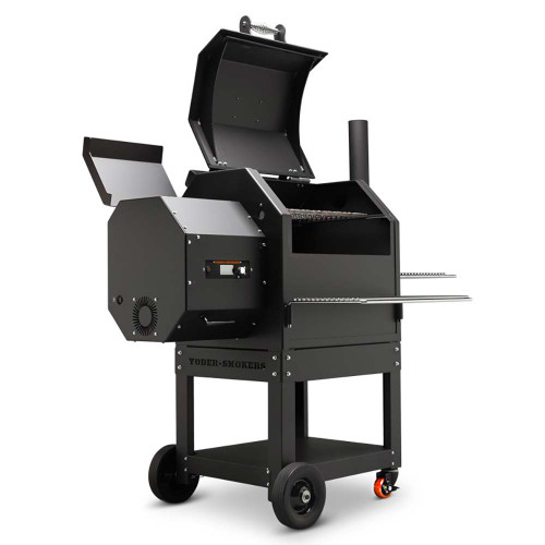 Yoder Smoker YS480S Standard Pellet Grill | Two Integrated Food Probes Yoder Smoker YS480S Standard Pellet Grill | Two Integrated Food Probes