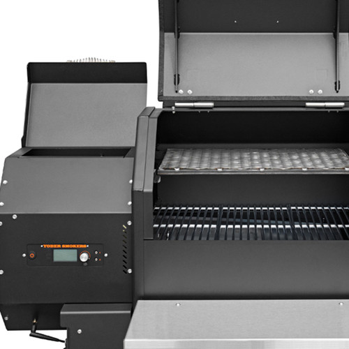 Yoder Smokers YS480S Outlander |  15.5″ x 20″ 2nd Level Slide-Out Shelf Yoder Smokers YS480S Outlander |  15.5″ x 20″ 2nd Level Slide-Out Shelf