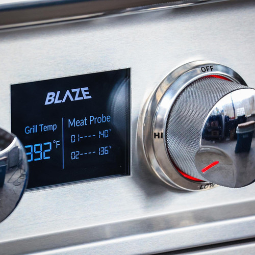 Blaze LTE PRO 32" 4-Burner Built-In Gas Grill​ | Digital Display