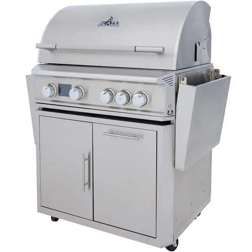 Blaze LTE PRO 32" Freestanding Gas Grill | 304 stainless steel construction for unmatched durability