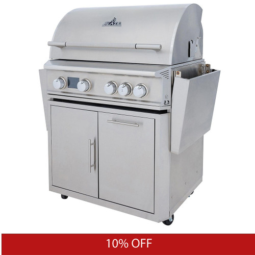 Blaze LTE PRO 32" Freestanding Gas Grill | Promo Ends September 14th.
