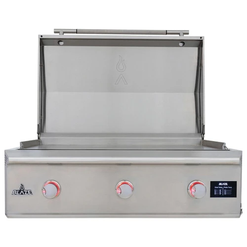 Blaze LTE PRO 40-Inch Built-In Gas Griddle​ | Each of the 3 burners produces 15,000 BTUs for a total of 45,000 BTUs