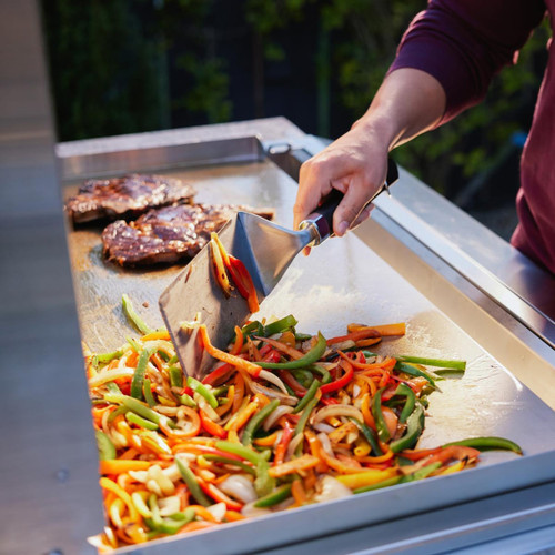 Blaze LTE PRO 40" Built-In Gas Griddle | Larger peepholes for clearer burner visibility make it easier to monitor cooking conditions Blaze LTE PRO 40" Built-In Gas Griddle | Larger peepholes for clearer burner visibility make it easier to monitor cooking conditions
