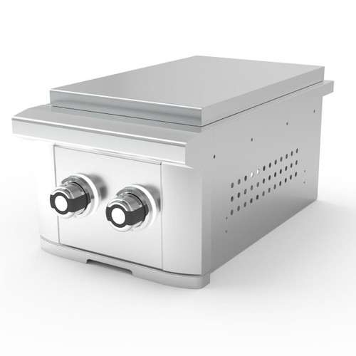 Wildfire Ranch Pro Gas Double Side Burner | 30,000 BTU’S Wildfire Ranch Pro Gas Double Side Burner | 30,000 BTU’S