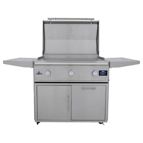 Blaze 40" LTE PRO Freestanding Gas Griddle​ | Spacious, 40-inch surface offers 3 separate cooking zones for added cooking versatility