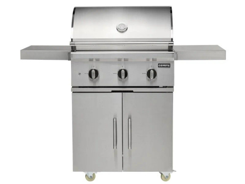 Coyote 30" SL Series Freestanding Grill | Rear burner & interchangeable sear burner for flexible cooking options