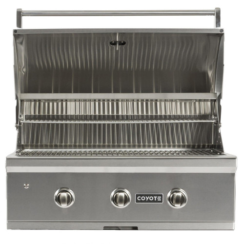 Coyote Outdoor C-Series 34" Built-In Gas Grill | Up to 60,000 BTU of output Coyote Outdoor C-Series 34" Built-In Gas Grill | Up to 60,000 BTU of output