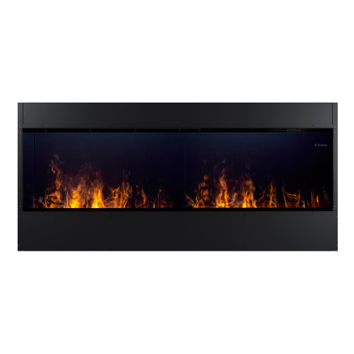 Dimplex Optimyst 66-Inch Linear Electric Fireplace | Patented Optimyst® vapor technology produces lifelike 3D flames and smoke without real fire.