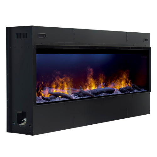 Dimplex Optimyst 66-Inch Linear Electric Fireplace | Simple, worry-free installation—the Opti-myst is zero clearance with a slimmer depth of under 12in.