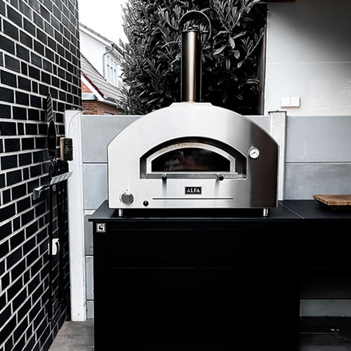Alfa Futuro 4 Pizze Gas Pizza Oven | Reaches 500°C in just 30 minutes