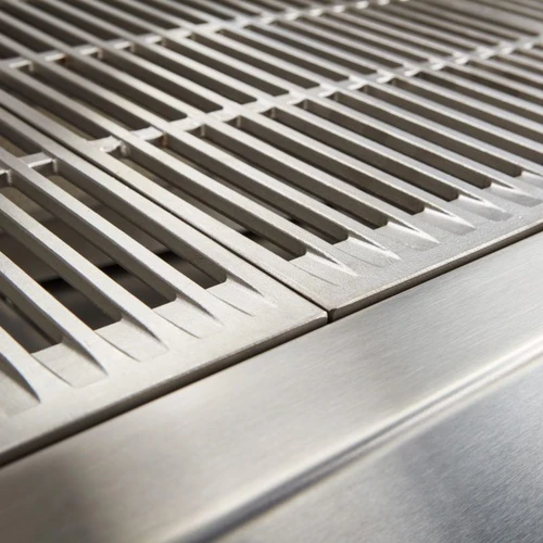 Flammkraft Zwilling Model D Built-In Gas Grill | Stainless steel cast grates​
