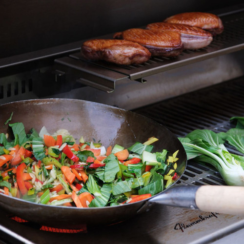 Flammkraft Zwilling Model D Built-In Gas Grill | Featuring faster and hotter grill temperatures between 167 and up to 1652 degrees Fahrenheit