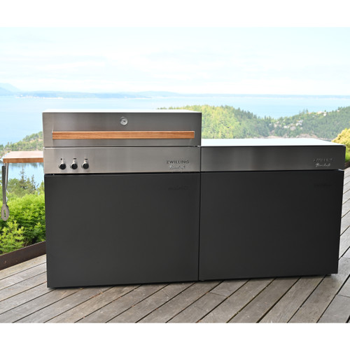 Flammkraft Zwilling Model M Kitchen Prep Center Module Gas Grill | Designed to complement the Model D