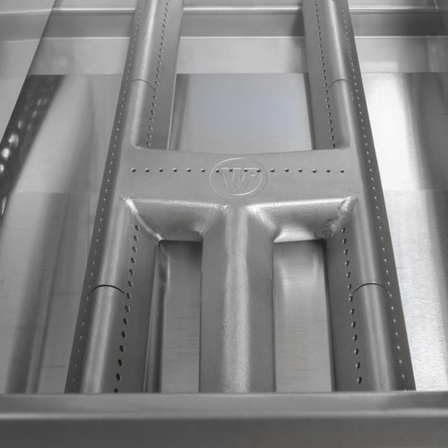 Wildfire Ranch Pro 36" Freestanding Black Stainless Steel Gas Grill | 3 Cast Stainless Steel Burners