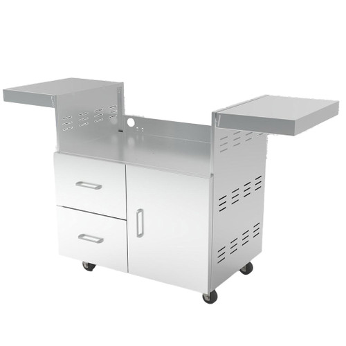 Wildfire Ranch Pro 30" Freestanding Gas Grill | Stainless Steel Cart with Storage Wildfire Ranch Pro 30" Freestanding Gas Grill | Stainless Steel Cart with Storage