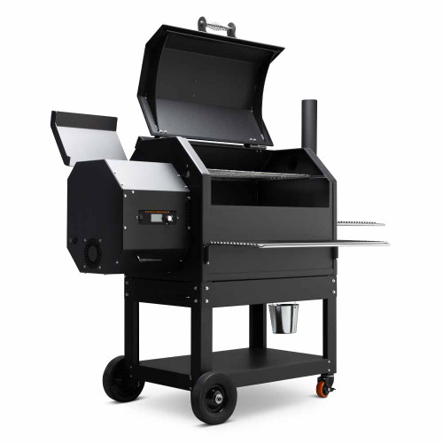 Yoder Smokers YS640S Pellet Grill | Front & Side Shelves Made from 7/16″