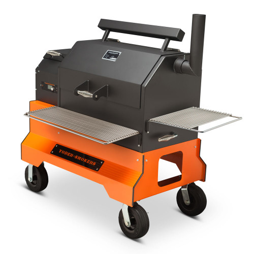 Yoder Smokers YS640S Competition Pellet Grill | 8-inch Flat-Free Tires