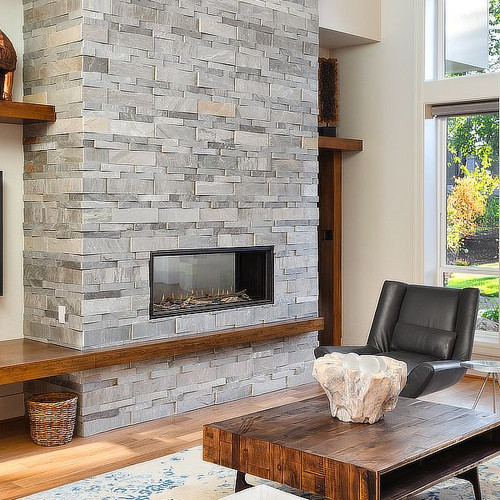 Montigo 48" Distinction See-Through Linear Direct Vent Gas Fireplace | Clean lines and minimalist profile ensure it seamlessly integrates into various interior styles, making it a versatile addition to your home décor. Montigo 48" Distinction See-Through Linear Direct Vent Gas Fireplace | Clean lines and minimalist profile ensure it seamlessly integrates into various interior styles, making it a versatile addition to your home décor.