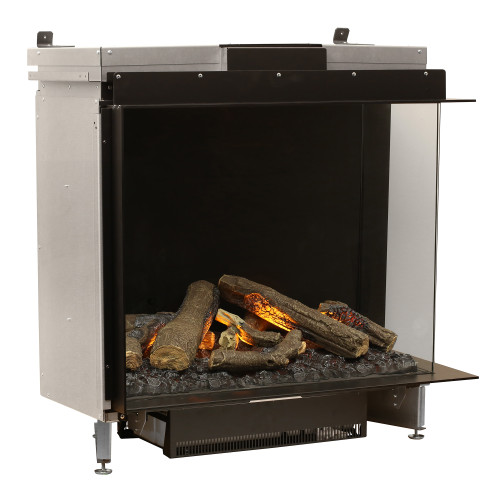 Dimplex Optimyst e-Matrix 37-Inch Right Corner Water Vapor Electric Fireplace | When a gas fire or wood stove is impossible or undesirable, or for those who prefer individual design and specific choices, Faber has the new e-MatriX; Astonishing fire... from water. Fire for anybody, anywhere.