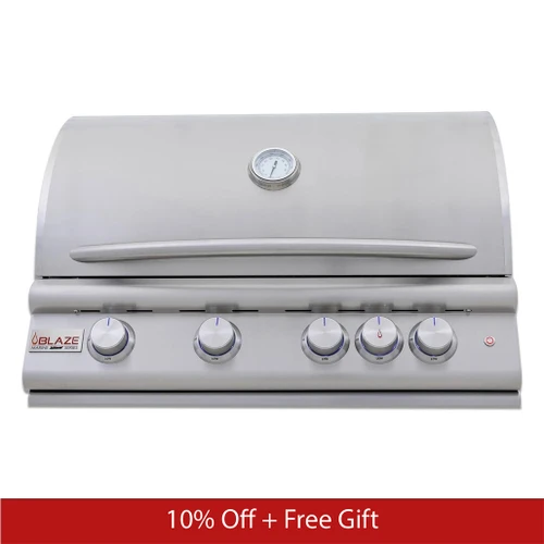 Blaze LTE+ Marine Grade 32" 4-Burner Built-In Gas Grill | Promo Ends September 14th.