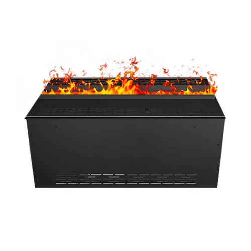 NetZero 20" Waterplace Platinum Electric Fireplace | Enjoy the glow of natural orange flames or with Waterplace Platinum, choose from over 30 brilliant shades of colored flames.