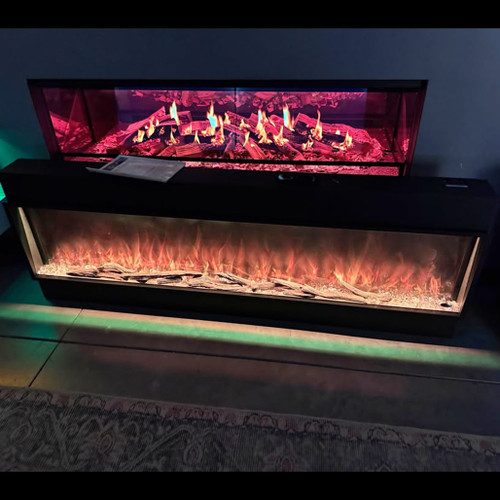Modern Flames 68" Landscape Pro Slim Built In Electric Fireplace - Open Box Sale Modern Flames 68" Landscape Pro Slim Built In Electric Fireplace - Open Box Sale