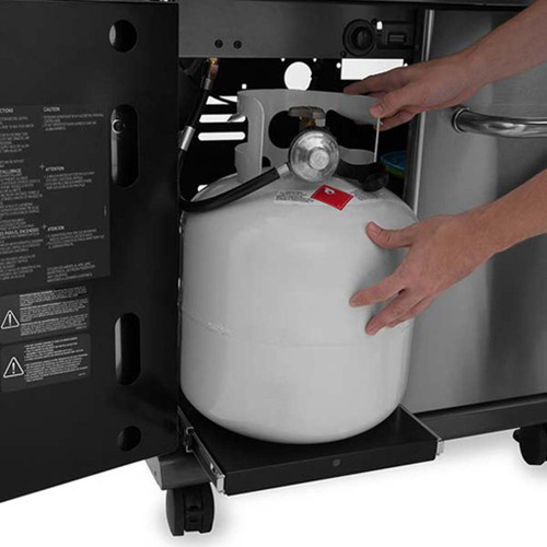 Broil King Regal Q 490 Pro IR Freestanding Gas Grill | iQue tank scale Broil King Regal Q 490 Pro IR Freestanding Gas Grill | iQue tank scale