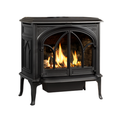 Jotul GF500 DV Portland Gas Stove | Dual burner: Up to 70% heat control turn down