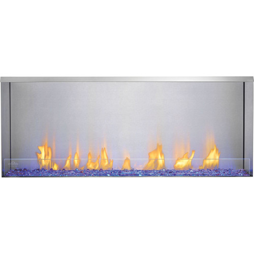 Napoleon Galaxy 50" See Through Outdoor Gas Fireplace | External control panel included Napoleon Galaxy 50" See Through Outdoor Gas Fireplace | External control panel included