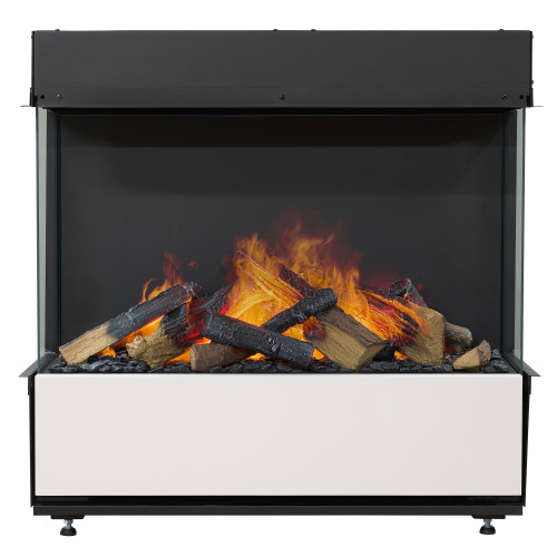 Dimplex Optimyst Aura 30-Inch Water Vapor Fireplace | The Optimyst Aura is a built-in electric water vapor fireplace that creates ultra-realistic 3D flames using patented Optimyst® technology.