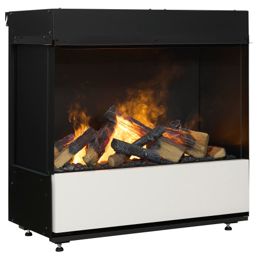 Dimplex Optimyst Aura 30-Inch Water Vapor Fireplace | Patented Optimyst® Flame Effect produces flames that appear to rise from the logs.