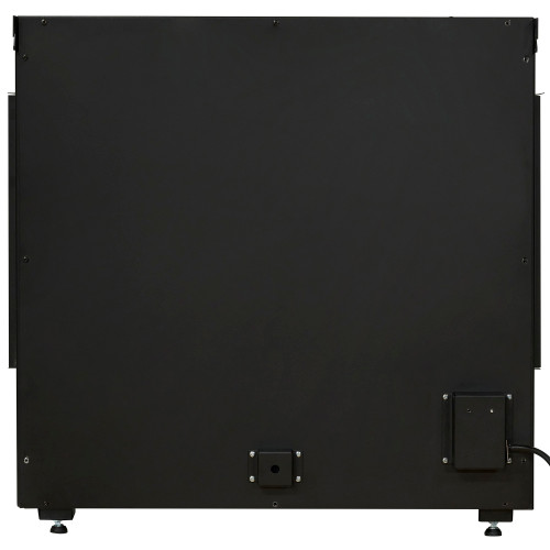 Dimplex Optimyst Aura 30-Inch Water Vapor Fireplace | Built-in heat control with option to turn off the heat (temporarily or permanently) and still use the flame effect.