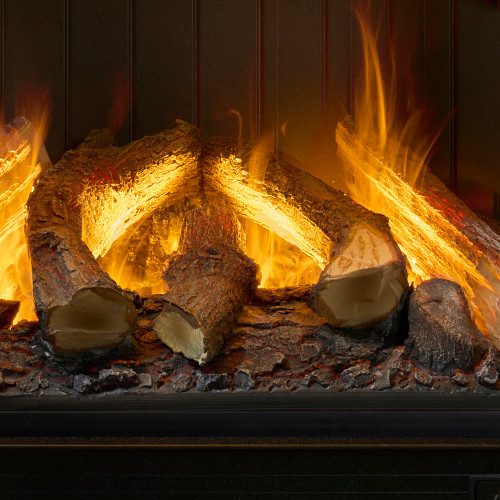 Dimplex Optimyst Mapleton Water Vapor Stove | Option to use crackling sound effects for a more complete sensory experience.