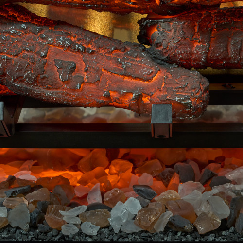 Dimplex Revillusion 24-Inch Firebox | Durable LED lighting and high-quality components support long-term performance.