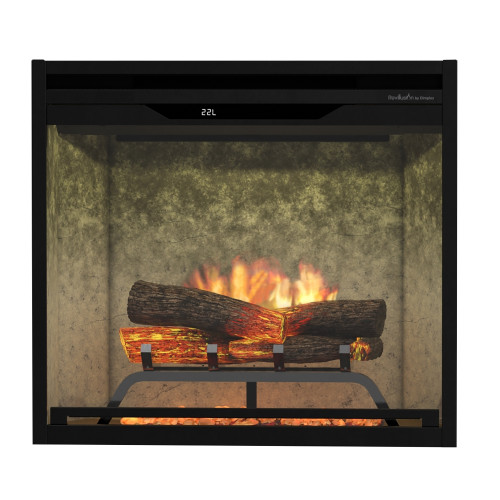 Dimplex Revillusion 24-Inch Firebox | Designed for built-in installation, it enhances living spaces with customizable styling and reliable supplemental heat.