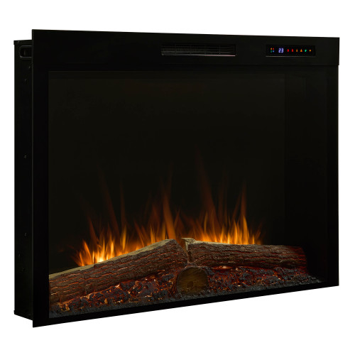 Dimplex Vital Spark 42-Inch Electric Firebox | Powerful fan-forced heater provides supplemental warmth for spaces up to 1,000 sq. ft.