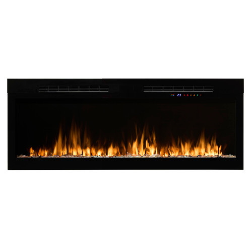 Dimplex Vital Sense 50-Inch Electric Fireplace | The Dimplex Vital™ Sense Linear Electric Fireplace creates a personalized fireside experience with lifelike flames, customizable colors and speeds, and supplemental heat for year-round comfort.