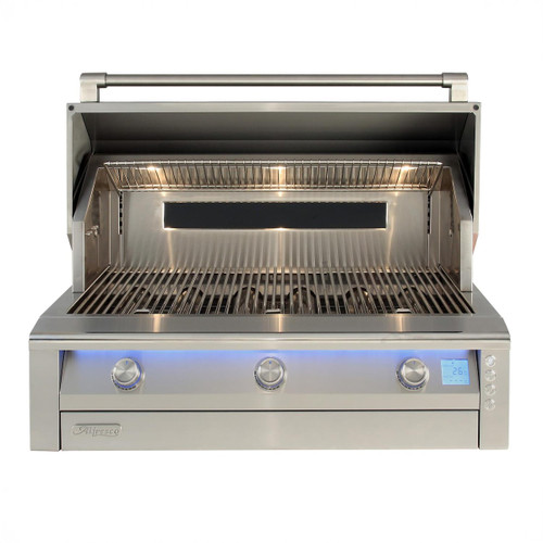 Alfresco Grills 36" AIPG Built-In Grill | Dual smokers with dedicated burners
 Alfresco Grills 36" AIPG Built-In Grill | Dual smokers with dedicated burners