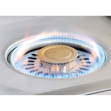 Alfresco Grills 24" AIPG Versa Cooking System | Brass center burner adjusts from 400 to 20,000 BTUs