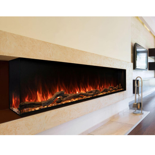 Modern Flames Landscape Pro 120" Multi View Built In Clean Face Electric Fireplace | Personalize your fireplace with the Landscape’s custom colors and patterns.