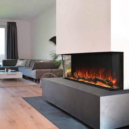 Modern Flames Landscape Pro 120" Multi View Built In Clean Face Electric Fireplace | Set the perfect mood with the Landscape’s adjustable flame speed.