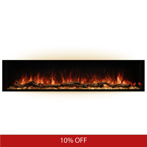 Modern Flames Landscape Pro 120" Multi View Built In Clean Face Electric Fireplace | Promo Ends May 29th.