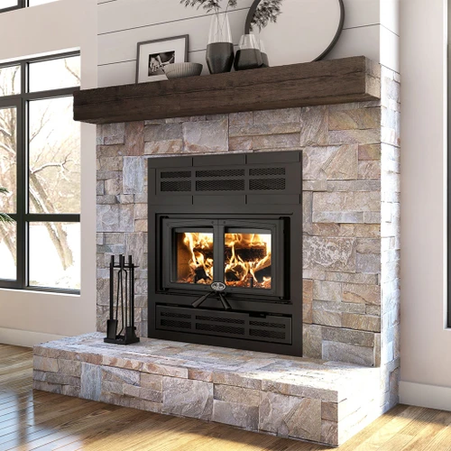 Osburn Everest III Wood Fireplace | With the Everest III, enjoy the authentic warmth and ambiance of wood heating, while benefiting from a high-performance unit designed to maximize your comfort.