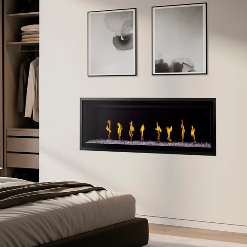 Simplifire Allusion Edge 60" Linear Electric Fireplace | Perfect Addition to Any Home 