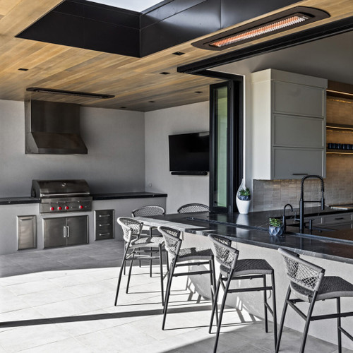 Bromic Tungsten 3000W Smart-Heat Electric Heater - Black | Expand your living space with the Bromic Tungsten Smart-Heat Electric series